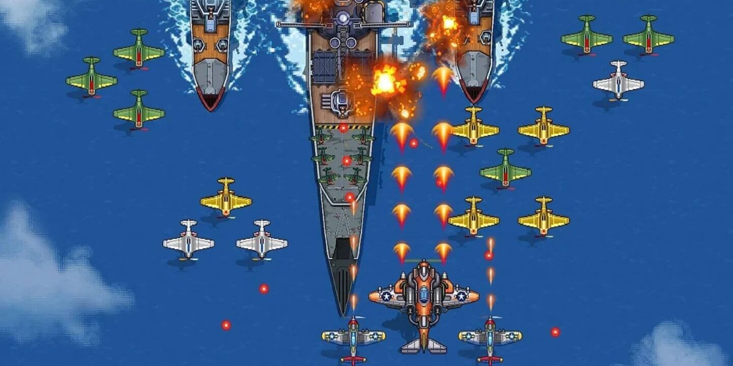 1945 Air Force v15.36 MOD APK (Menu, God Mode)