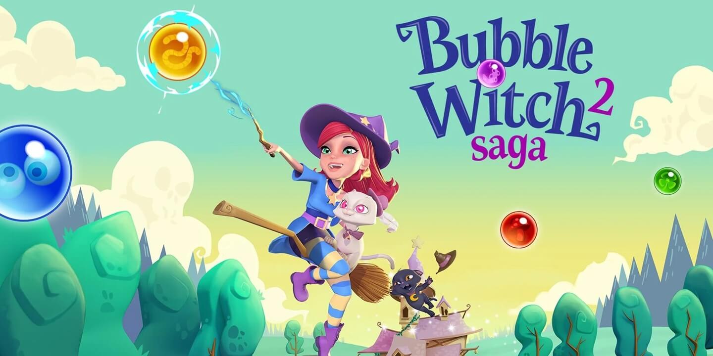 Bubble Witch 2 Saga v2.10.1.0 MOD APK (Unlimited Lives)