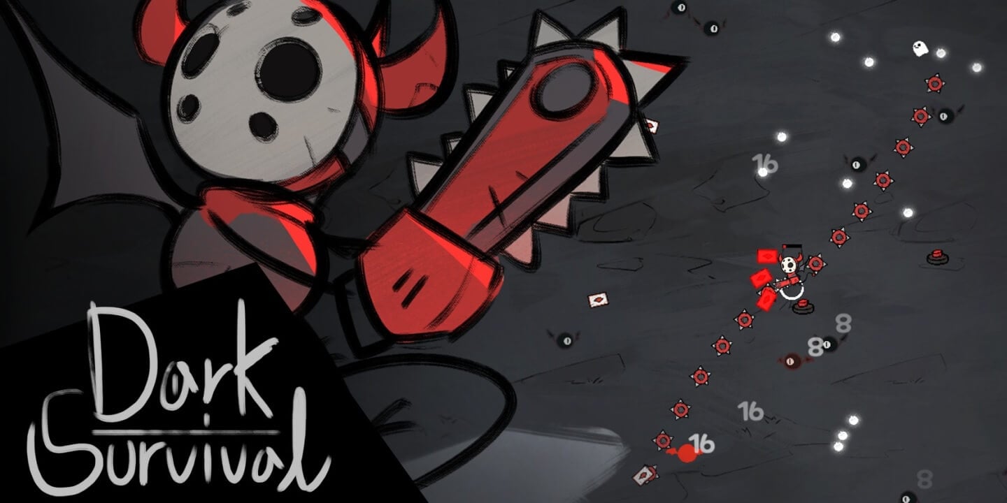 DarkSurvival v2.6.3 MOD APK (MENU, Dumb Enemies)