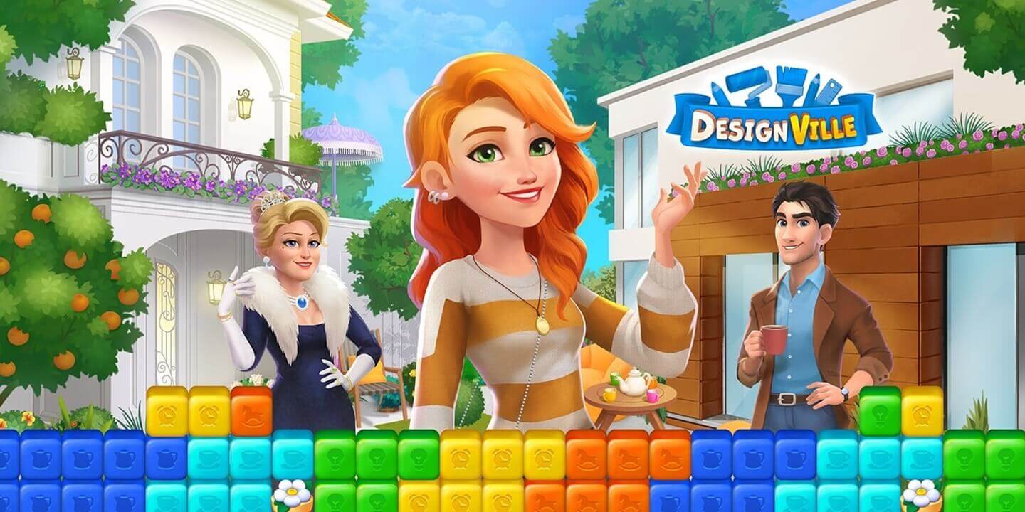 DesignVille v1.215.0 MOD APK (Unlimited Diamonds)