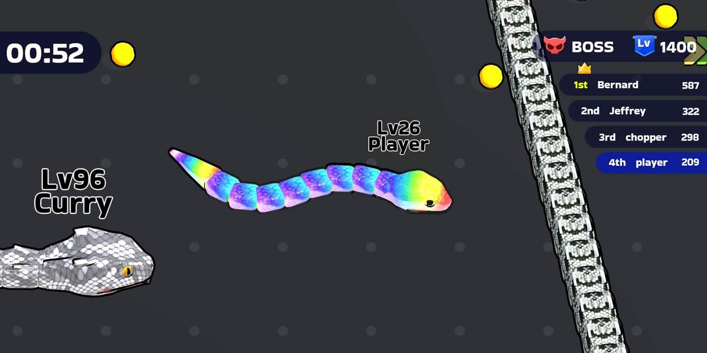 Snake Clash! v74.0.0 MOD APK (Unlimited Money)