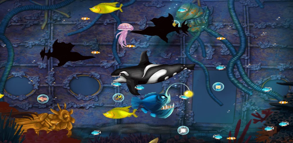 Big fish eat small fish v1.0.53 MOD APK (Unlimited Money)