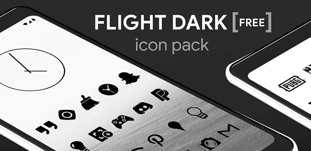 Flight Dark Pro – Icon Pack v3.8.5 MOD APK (Full Version)