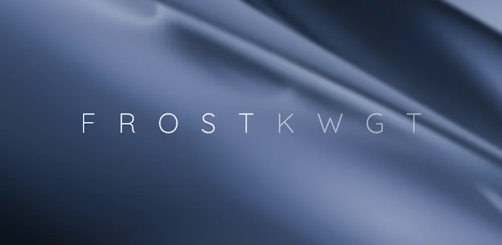 Frost KWGT v10.4 MOD APK (Full Version)