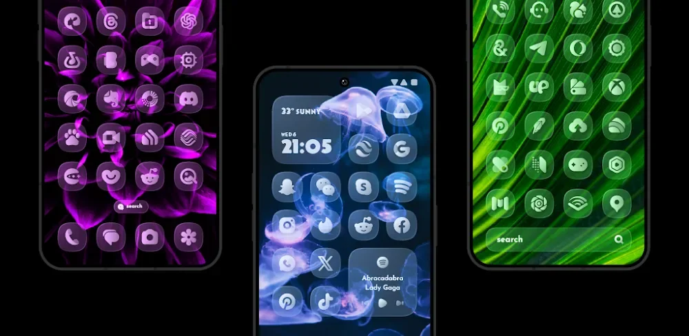 Glass Material You Icons v1.2 MOD APK (Full Version)