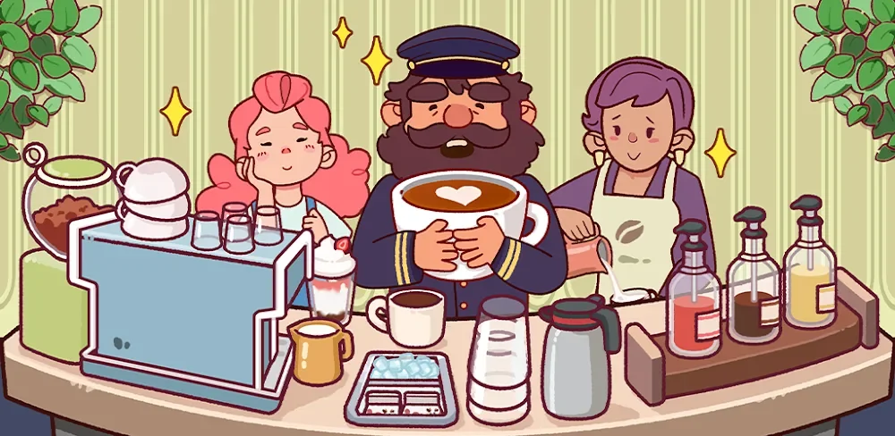 Good Coffee, Great Coffee v1.16.0 MOD APK (Mod, Unlimited Money)
