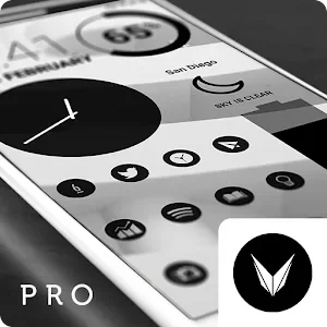 Dark Void Pro – Black Icons v3.8.5 MOD APK (Full Version)