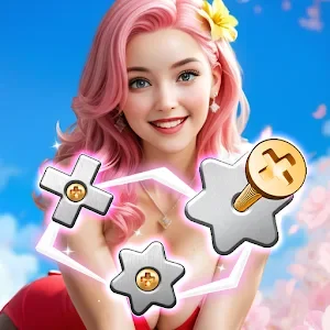 Happy Screw Beauty v1.0.9 MOD APK (Unlimited Booster)